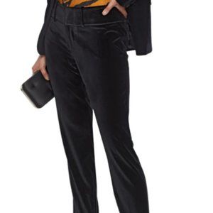 ALICE + OLIVIA VELVET CROPPED PANTS